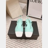 CC Flat Calf Leather Slingbacks Shoes