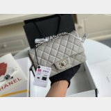 Best Chane Fake Caviar Calfskin Classic Flap Bag 1116 20CM