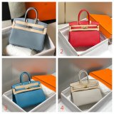 Fashion Hermes Birkin TOGO Leather Handbags 25CM