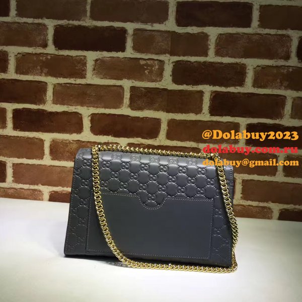 Replica 7 Star Gucci Padlock medium GG shoulder 409486 bag