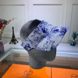 High Quality Christian Dior Blue and white porcelain hats