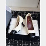 2026 CC NEW Calfskin Cap Toe Pumps