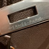 Hermes Birkin 35cm Togo leather Handbags  chocalate