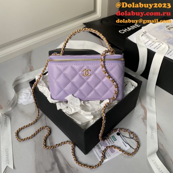 Wholesale AP4064 Gold Buckle Shoulder Vanity Copy Bag