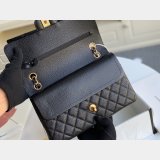 Wholesale Perfect CC Flap Caviar Leather Handbag 25cm