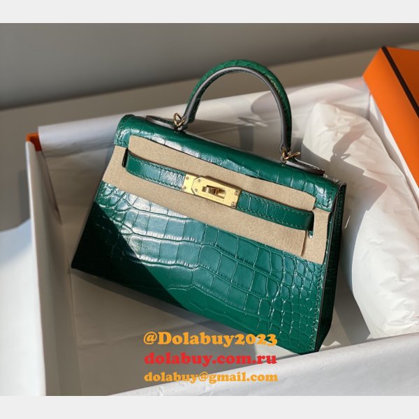 Best Hermes Mini Kelly 1:1 Replica 19CM Handbags