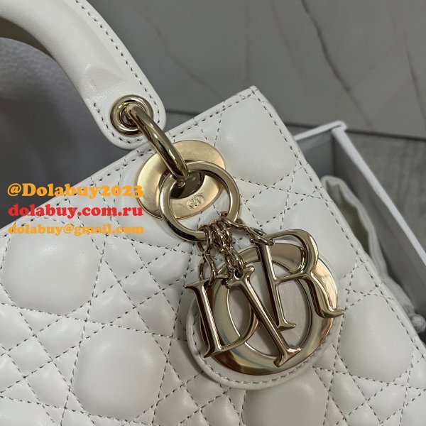 Luxury Christian Dior Lady Dior AAA+ 20CM Fake Bags