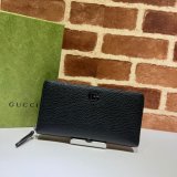 Gucci Best Replica 456117 GG Marmont zip around wallet