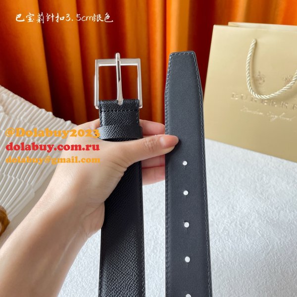 Cheap BURBERRY BELT 1:1 Mirror UK 35MM