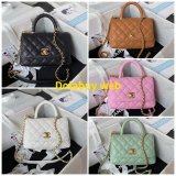 Replica Handle Matelasse 2Way AS2215 Shoulder Bag CAVIAR 19CM