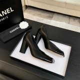 Luxury 25K HIGH-HEELED SQUARE-TOE PUMP