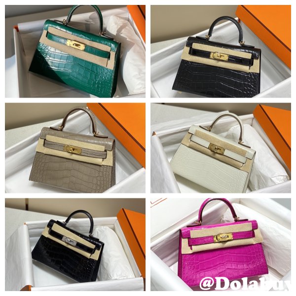 Best Hermes Mini Kelly 1:1 Replica 19CM Handbags