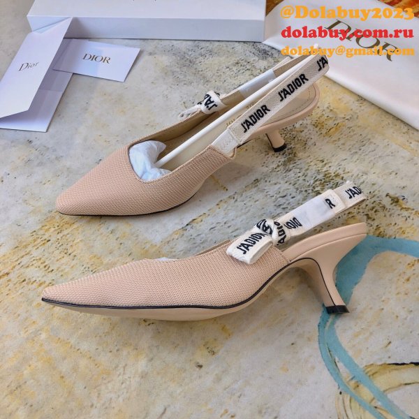 Luxury DiOR J'Adior Slingback Pump Shoes
