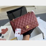 Wholesale CC Perfect Flap Caviar Leather 25cm Handbag
