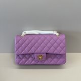 AAA+ Quality CC FLAP Handbag Caviar Leather 25cm