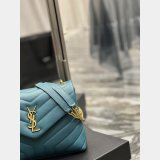 High Quality Designer Loulou Replica Saint Laurent Handbags Green Wholesale