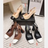 CC 2026 HIGH HEEL WOMEN Slingbacks Suede