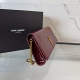 YSL KATE clutch in patent leather