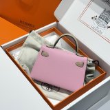 Top Hermes human handmade stiching mini Kelly bag 2026