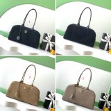 Luxury Perfect AS6211 Calfskin & Gold-tone Metal Bowling Bag
