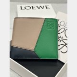 Loewe Puzzle Bi-fold wallet in classic calfskin