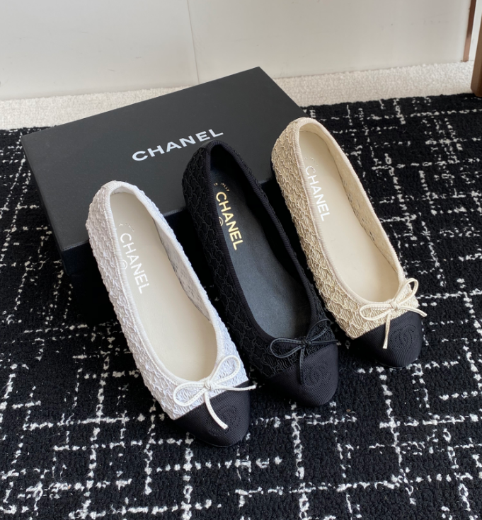 CC Ballet flats Embroidery & Grosgrain 2025