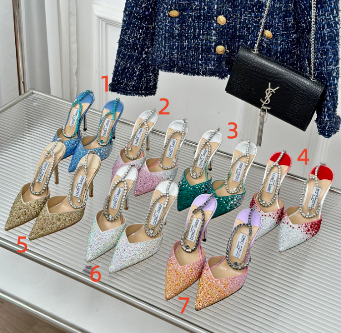 Jimmy Choo Saeda Pumps with