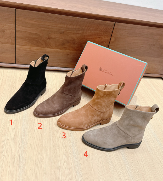 Top Loro Piana Suede Women Boots